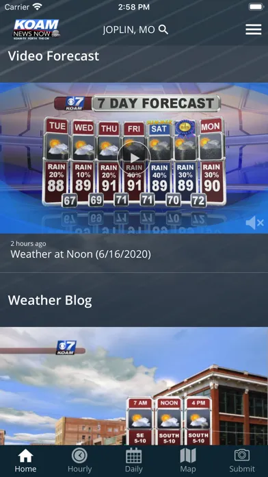 Скриншоты KOAM Sky Watch Weather
