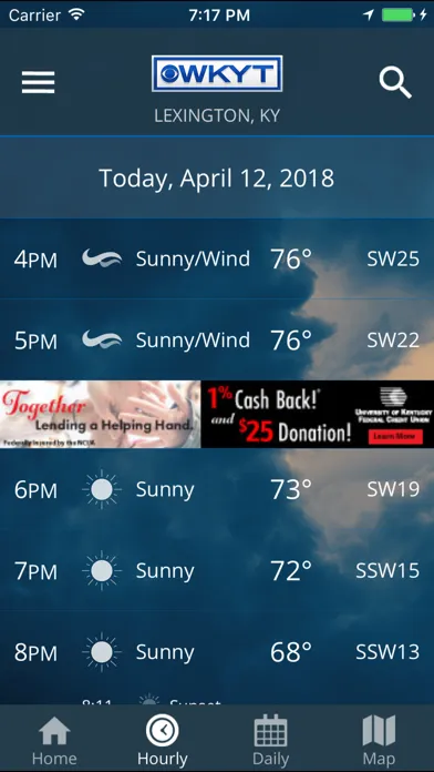 WKYT FirstAlert Weather應用截圖
