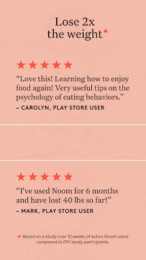 Noom: Weight Loss & Health Screenshots