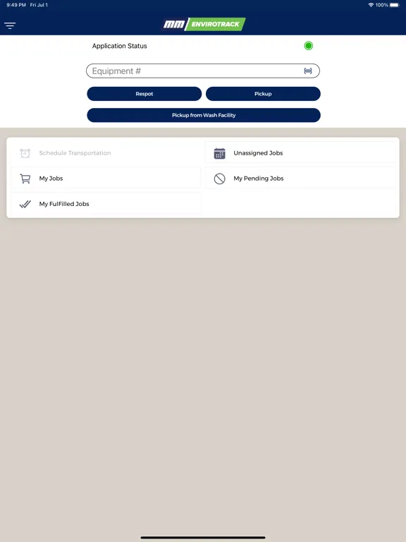 Tangkapan skrin WSMM ENVIROTRACK 2.0 iPad 