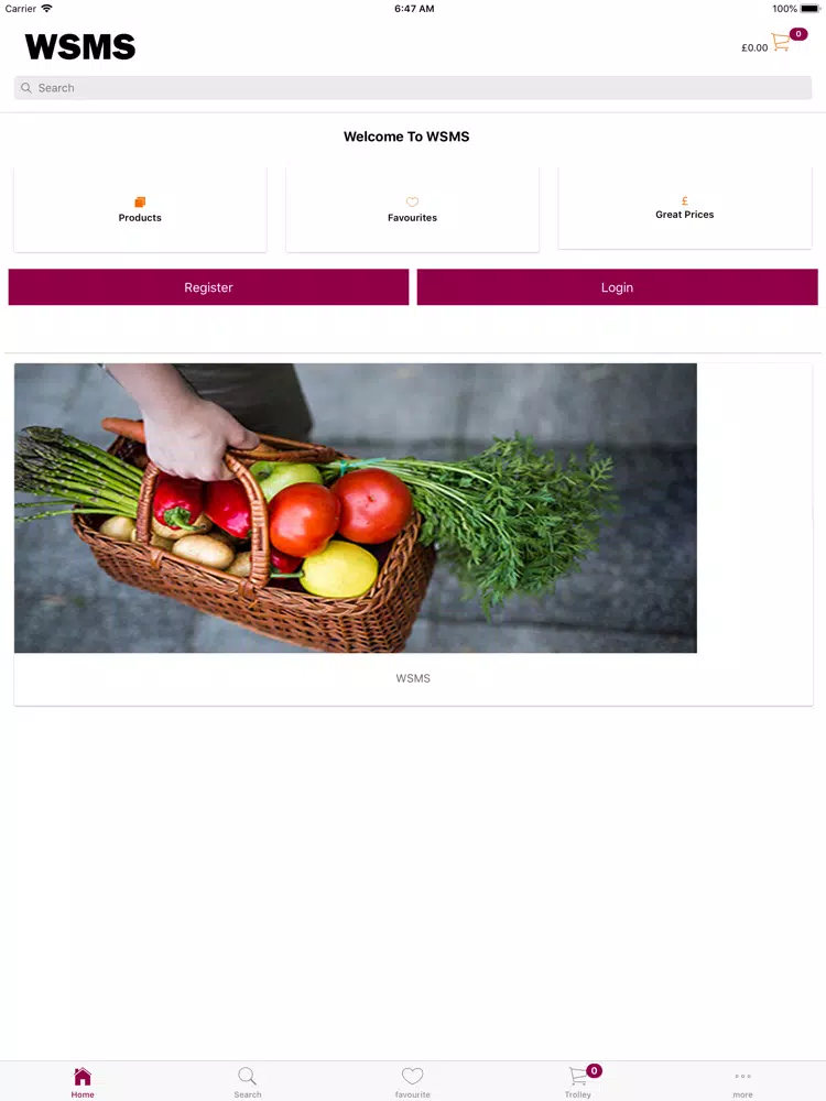WSMS Business Automation Front iPad 應用截圖