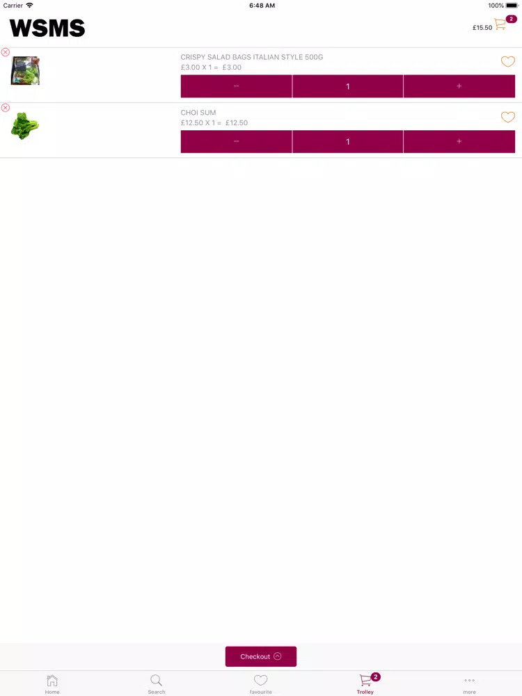 WSMS Business Automation Front iPad 應用截圖