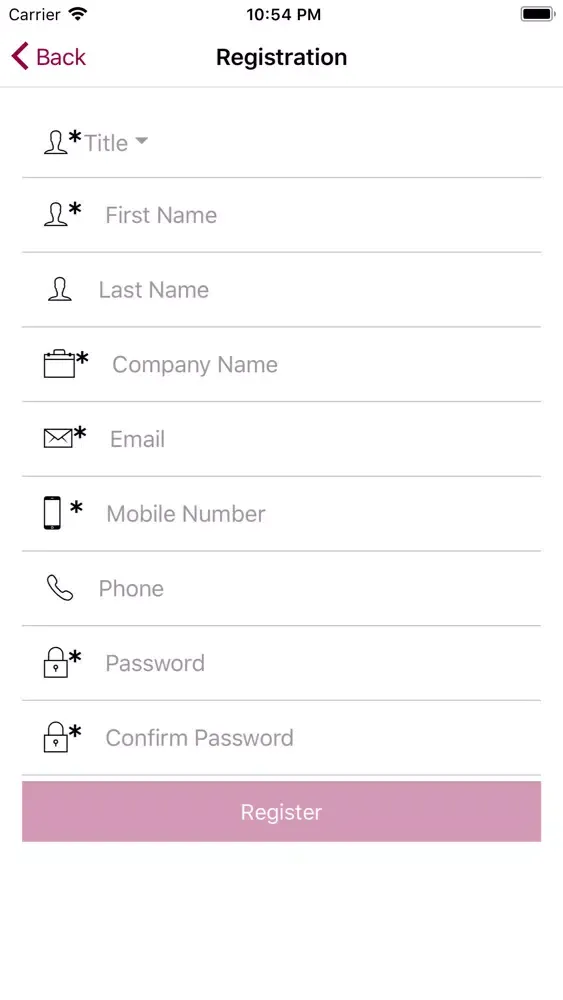 Tangkapan layar WSMS Business Automation Front