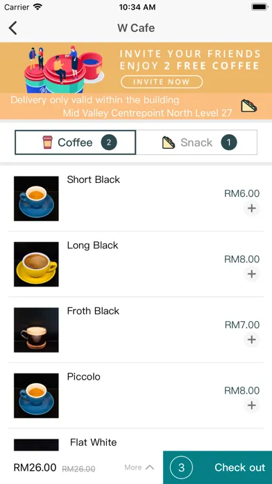 Capturas de pantalla de WSPACE Coworking App