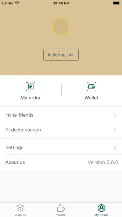 Capturas de pantalla de WSPACE Coworking App