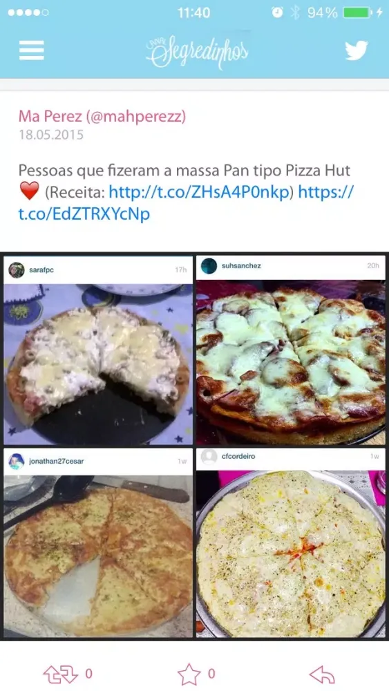 Tangkapan skrin Segredinhos - for Youtube