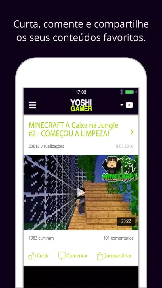Capturas de pantalla de YoshiGamer