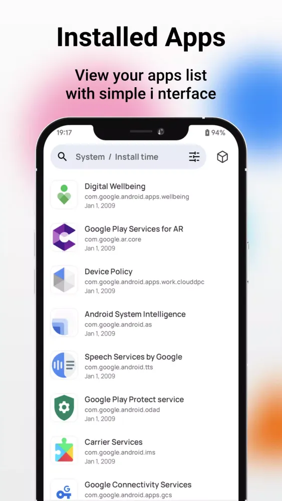 App Manager Screenshots