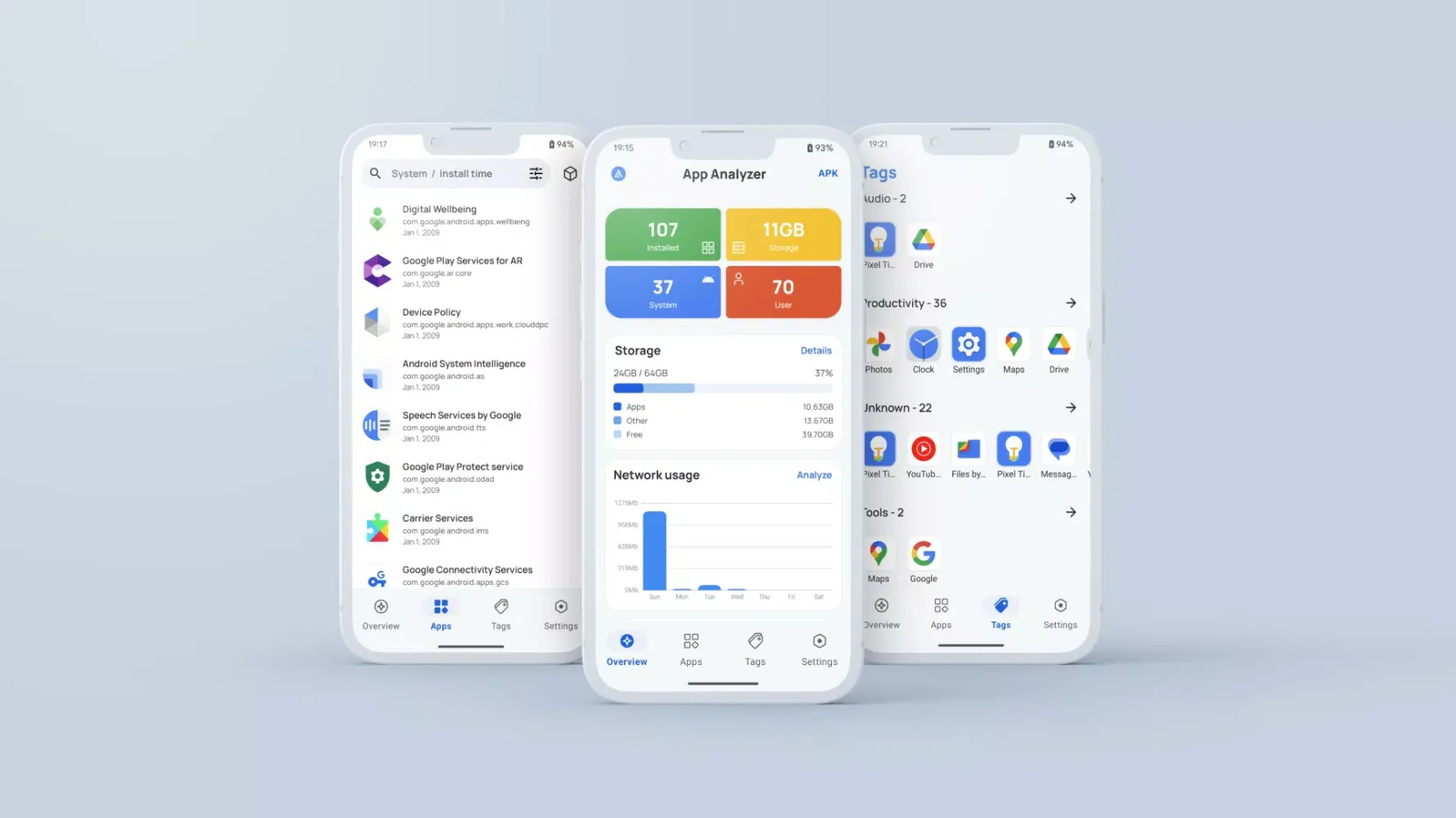 App Manager Screenshots