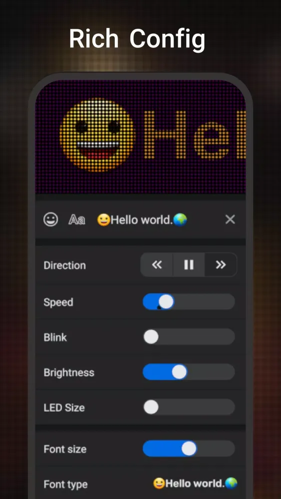 LED Scroller Screenshots