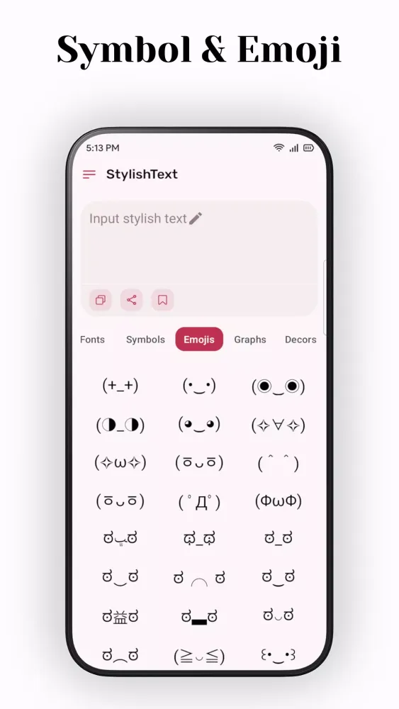 Stylish Text Screenshots