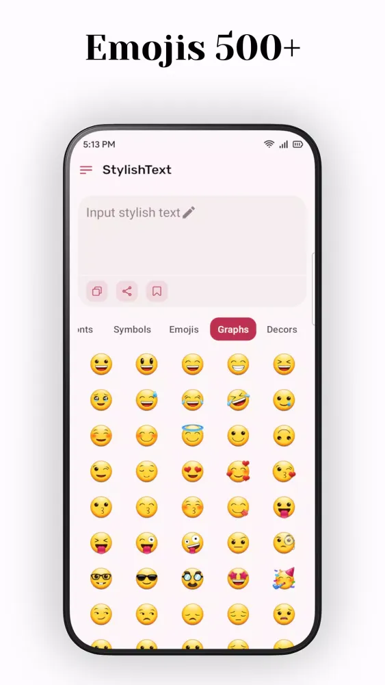 Stylish Text Screenshots