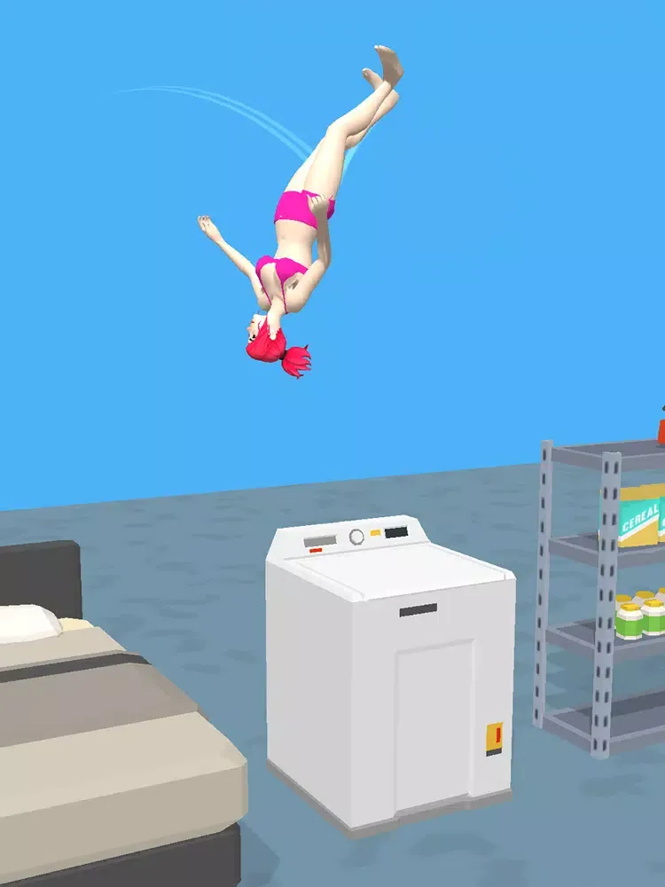 Jump Girl 3D iPad  Ekran Görüntüleri