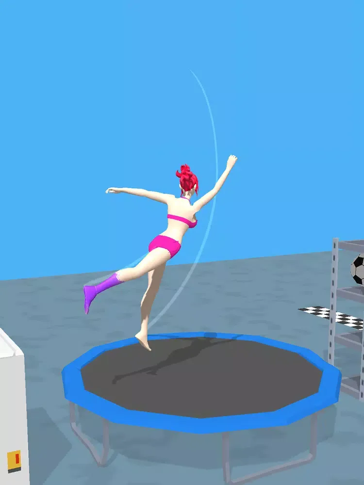 Jump Girl 3D iPad  Ekran Görüntüleri