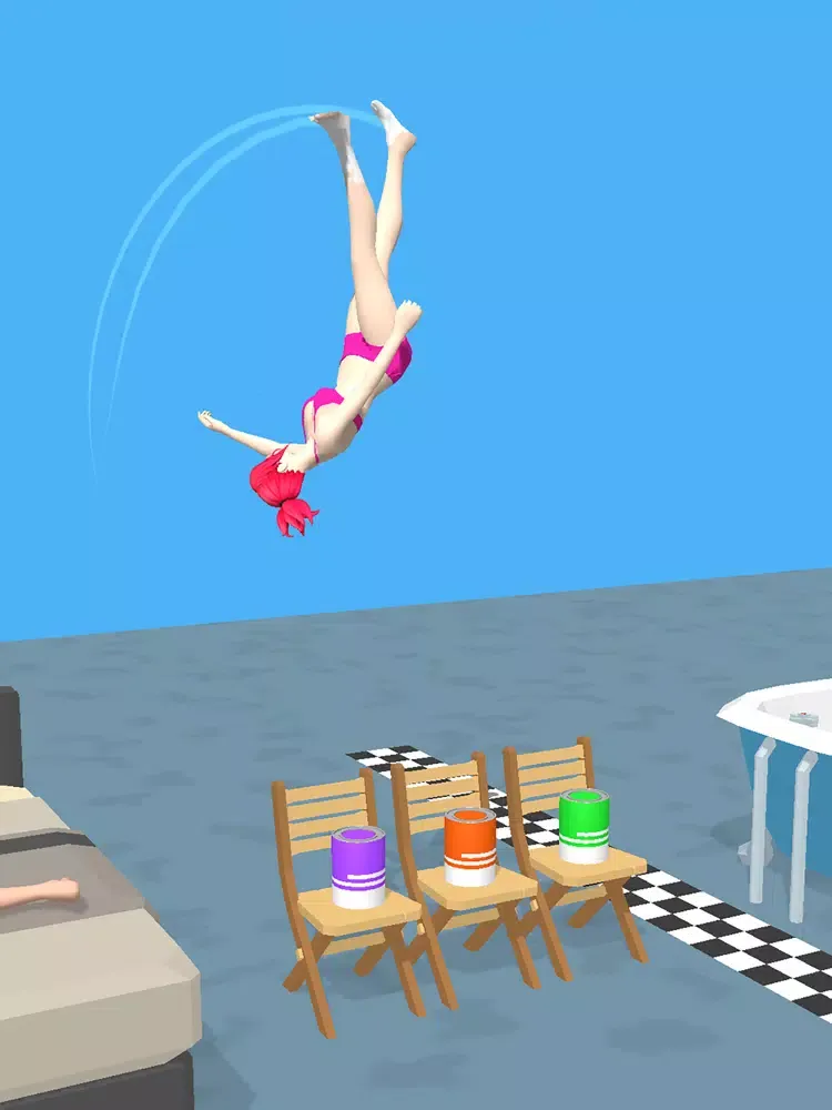 Jump Girl 3D iPad  Ekran Görüntüleri