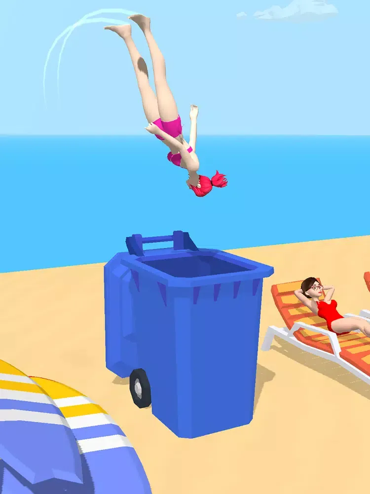 Jump Girl 3D iPad  Ekran Görüntüleri