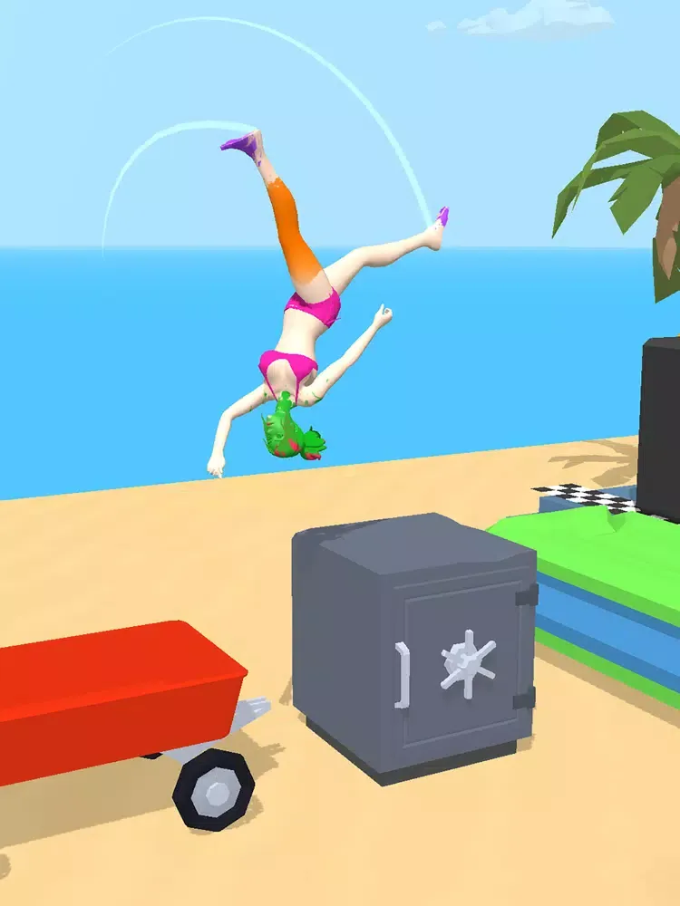 Jump Girl 3D iPad  Ekran Görüntüleri