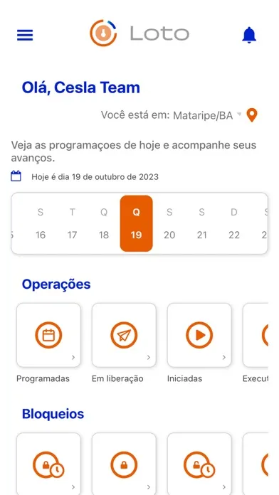 LOTO سکرین شاٹس