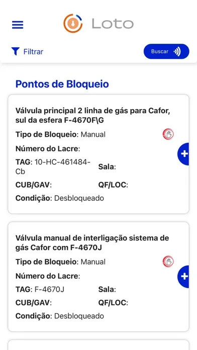 LOTO سکرین شاٹس