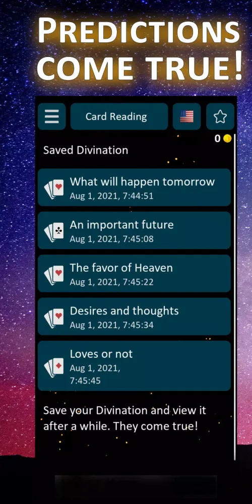 Divination: Cards Reading Screenshots