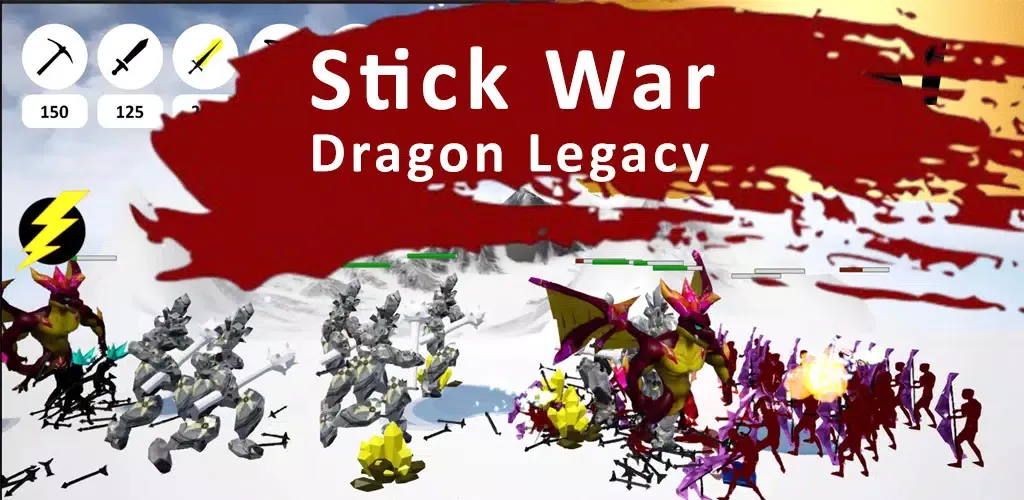 Stickman War: Dragon Battle 3D 스크린샷
