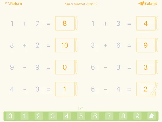 Basic Calculations iPad  스크린샷