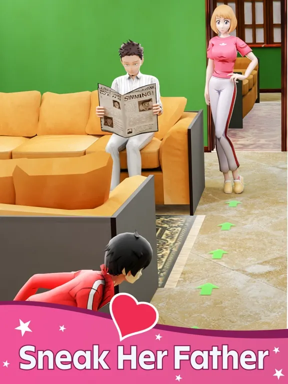 تصاویر Kiss in Public Romance Story iPad 