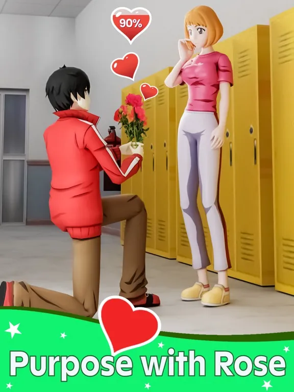 تصاویر Kiss in Public Romance Story iPad 