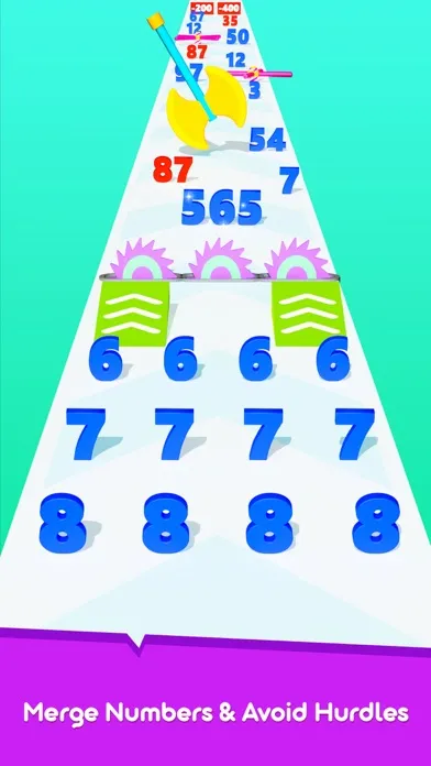 Captures d'écran de Count Master Number Merge Game