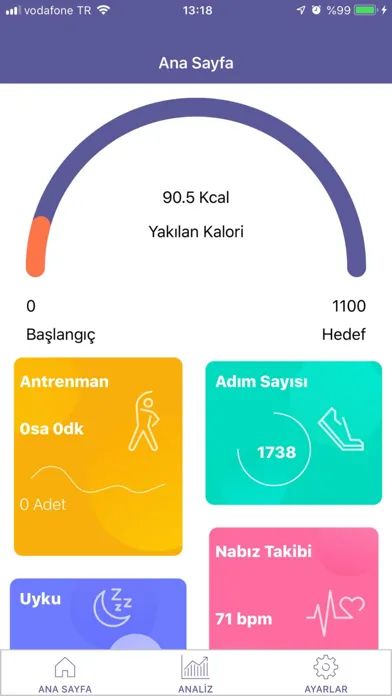 ภาพหน้าจอของ WiWatch
