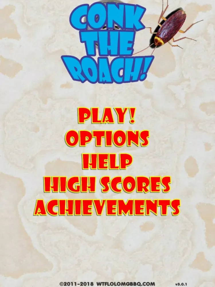 Conk the Roach! iPad 应用截图