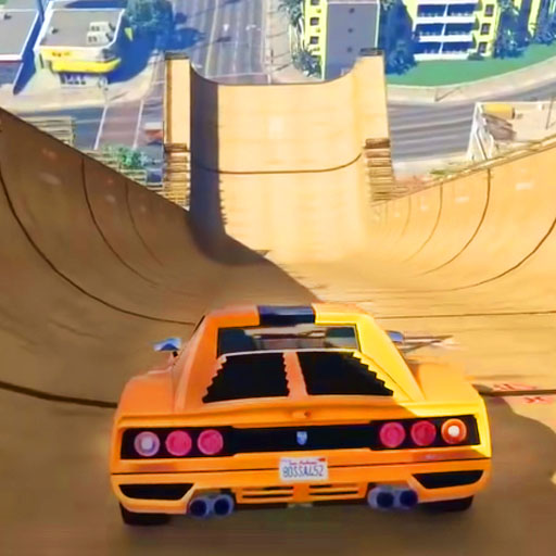 Prado Car Stunt Racing Game