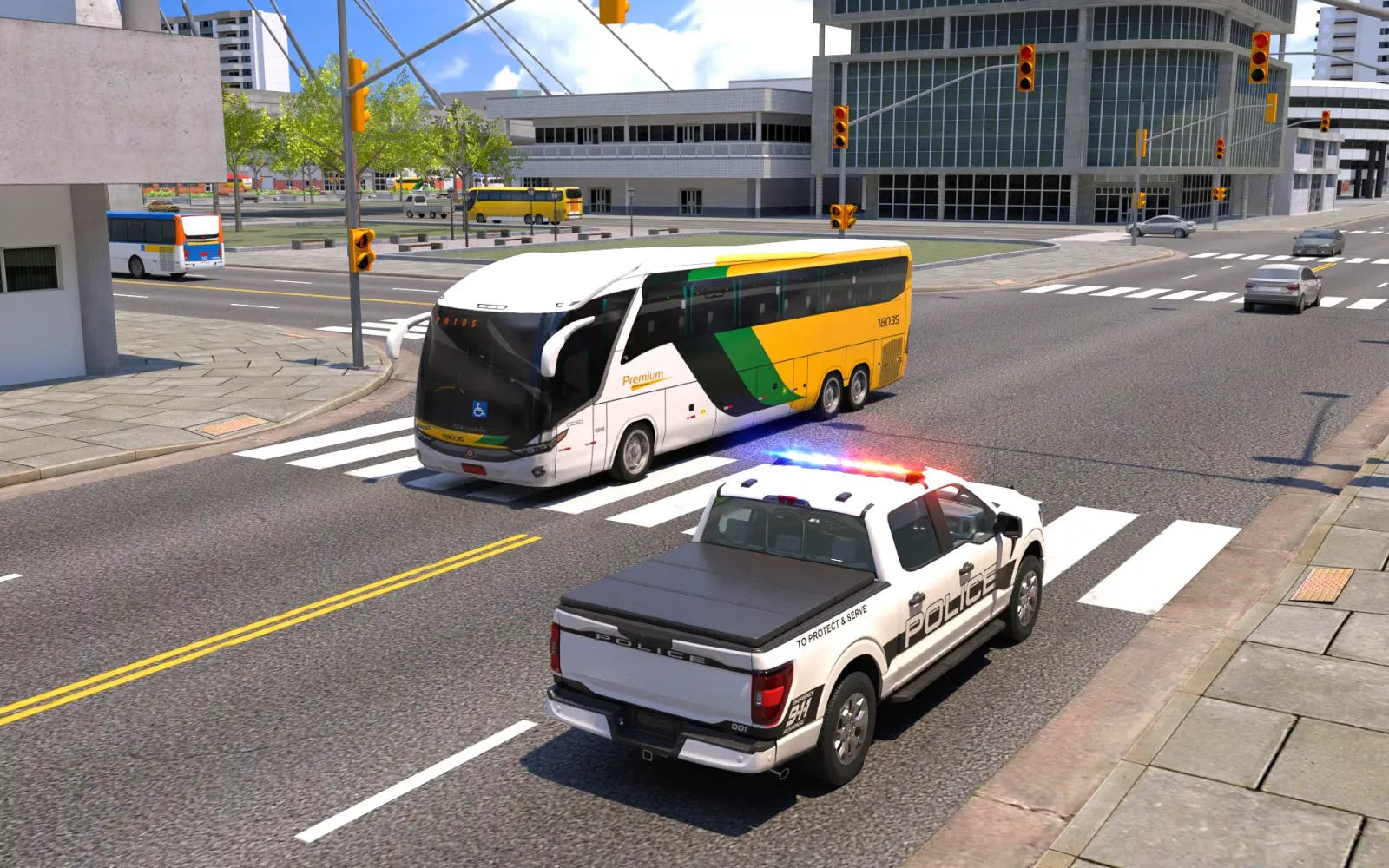 Police Car Cop's Car Driving应用截图
