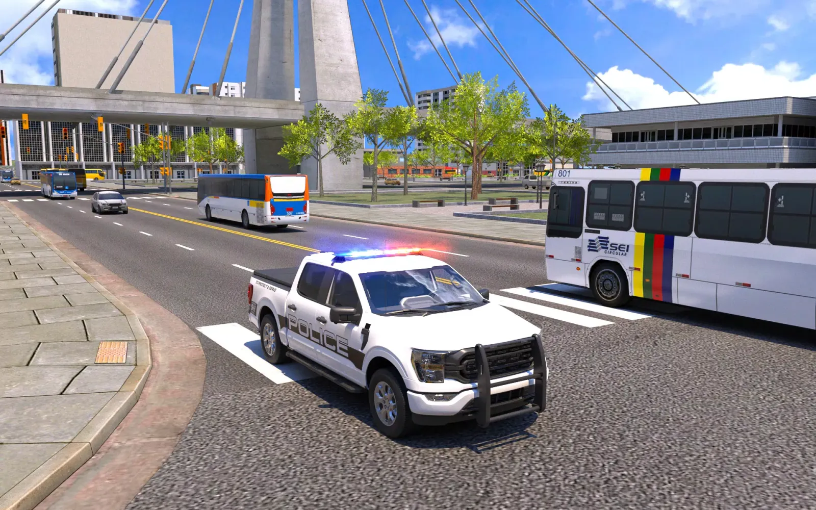 Police Car Cop's Car Driving应用截图