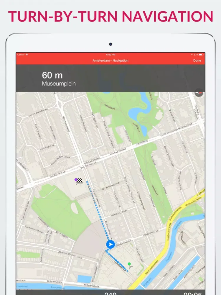 Amsterdam Offline Map & Guide iPad  স্ক্রিনশট