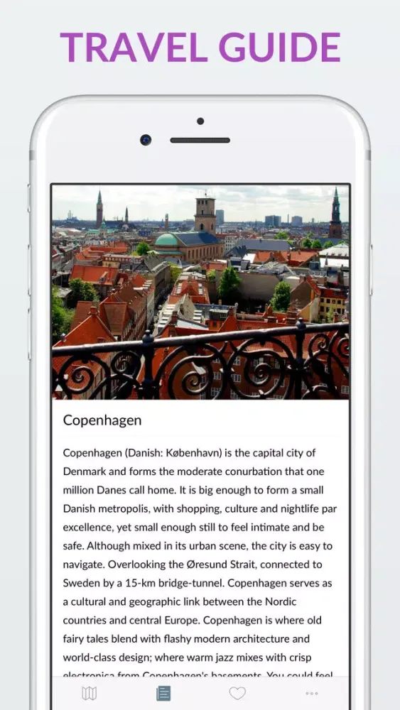 Screenshot di Copenhagen Offline Map & Guide