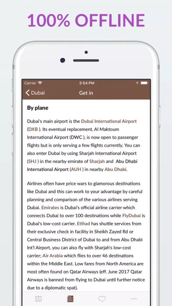 Dubai Offline Map & Guide স্ক্রিনশট