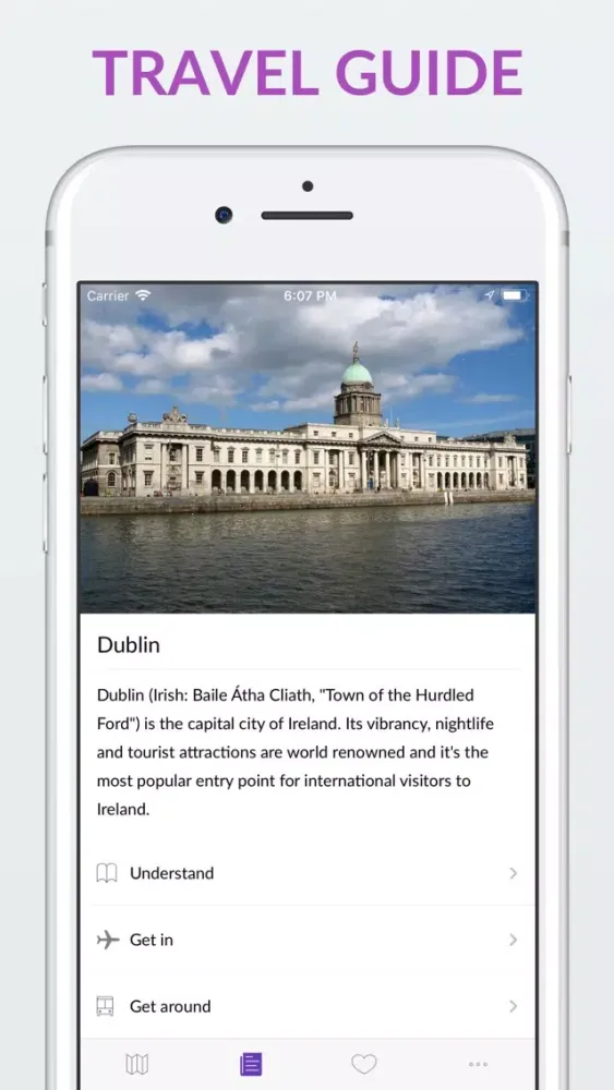 Zrzuty ekranu Dublin Offline Map & Guide