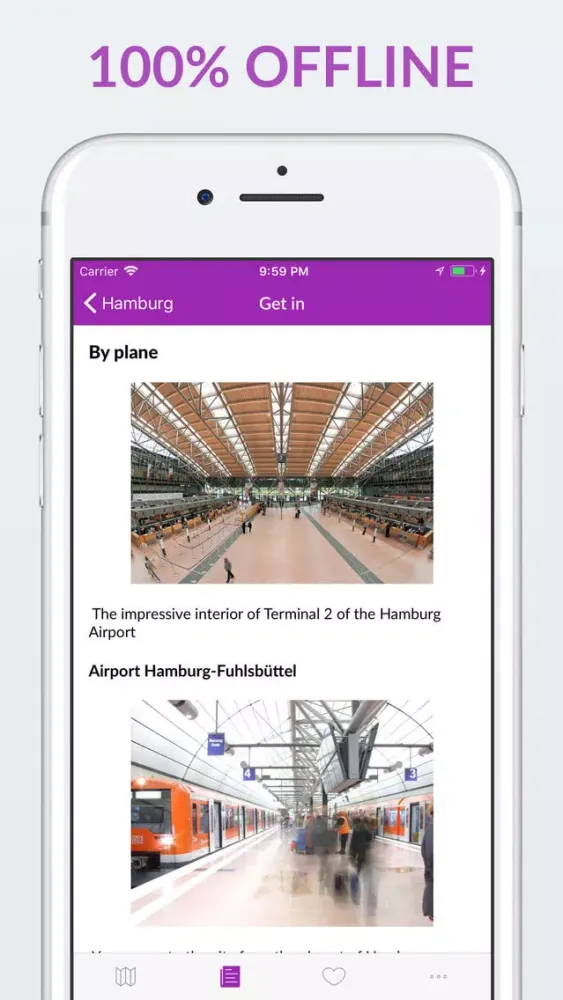 Hamburg Offline Map & Guide应用截图