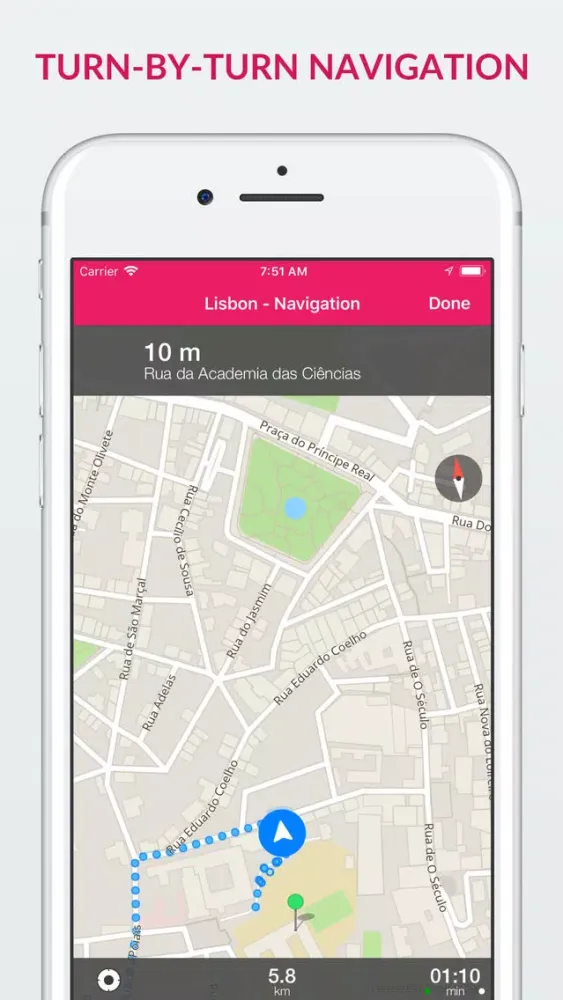 Capturas de pantalla de Lisbon Offline Map & Guide