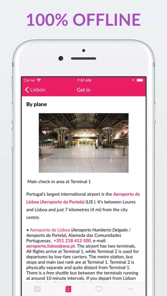Capturas de pantalla de Lisbon Offline Map & Guide