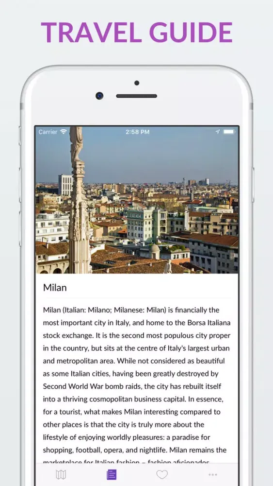 Capturas de pantalla de Milan Offline Map & Guide