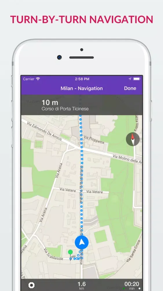Capturas de pantalla de Milan Offline Map & Guide