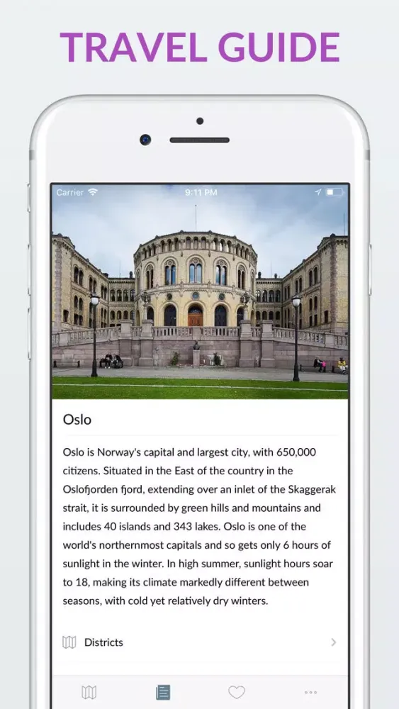 Oslo Offline Map & Guide应用截图