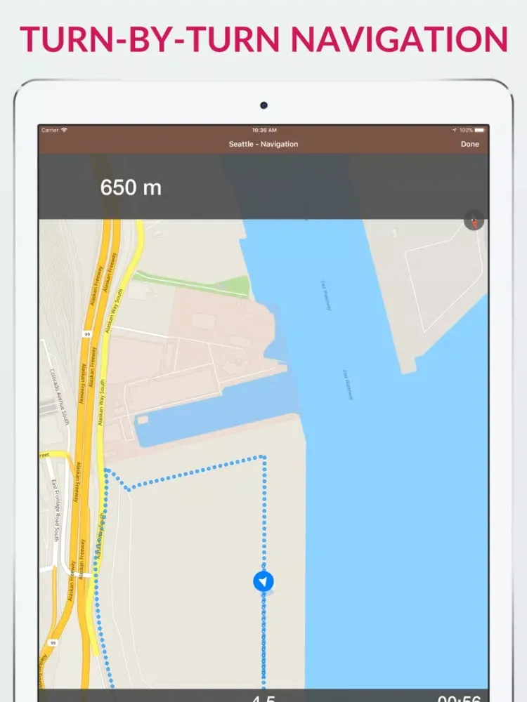 Capturas de pantalla de Seattle Offline Map & Guide iPad 
