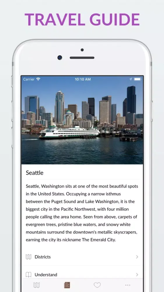 Capturas de pantalla de Seattle Offline Map & Guide