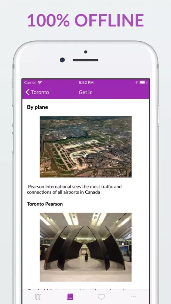 Toronto Offline Map & Guide Screenshots