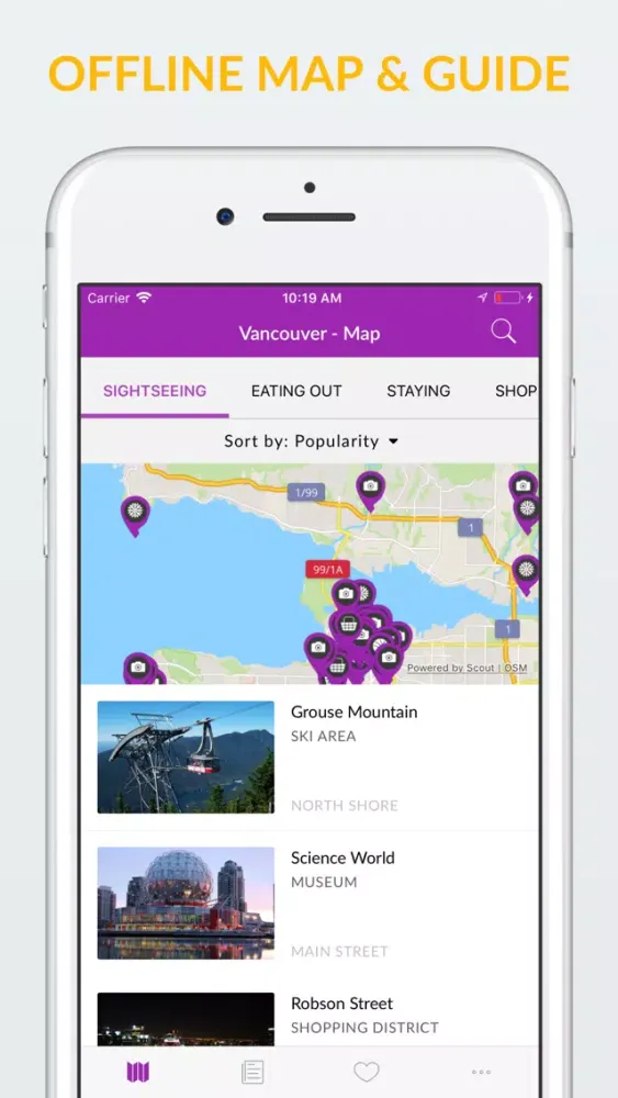 Скриншоты Vancouver Offline Map & Guide