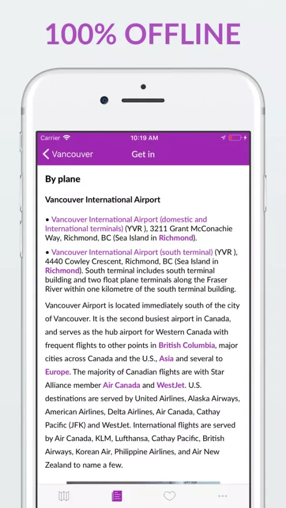 Скриншоты Vancouver Offline Map & Guide