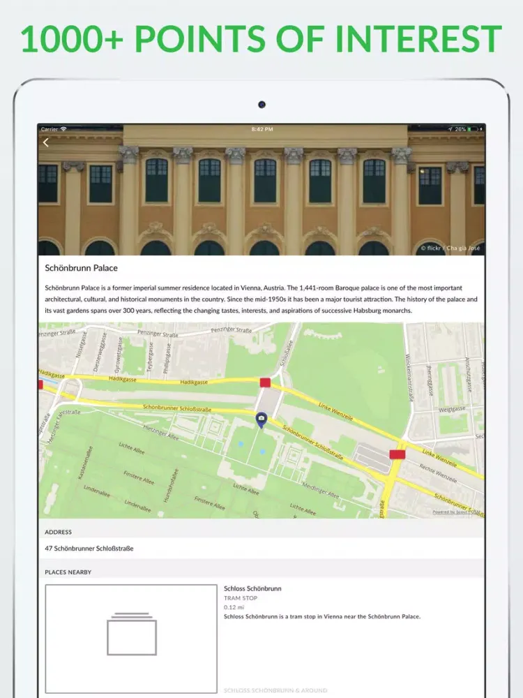 Vienna Offline Map & Guide iPad  سکرین شاٹس